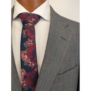 Southwick Bespoke Men's Gray Glen Check Wool Blazer Sz 44S Unstructured Unlined